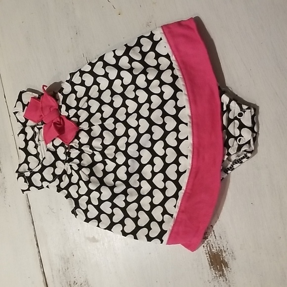 First Impressions Other - *First Impressions Baby Girl’s Heart Cotton Romper